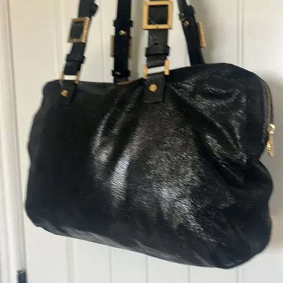 Vintage Tory Burch Metallic Leather Shimmer Bag - Picture 8 of 16